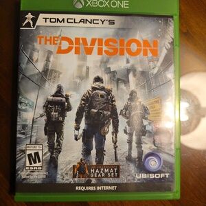 The Division for X Box One by Tom Clancy